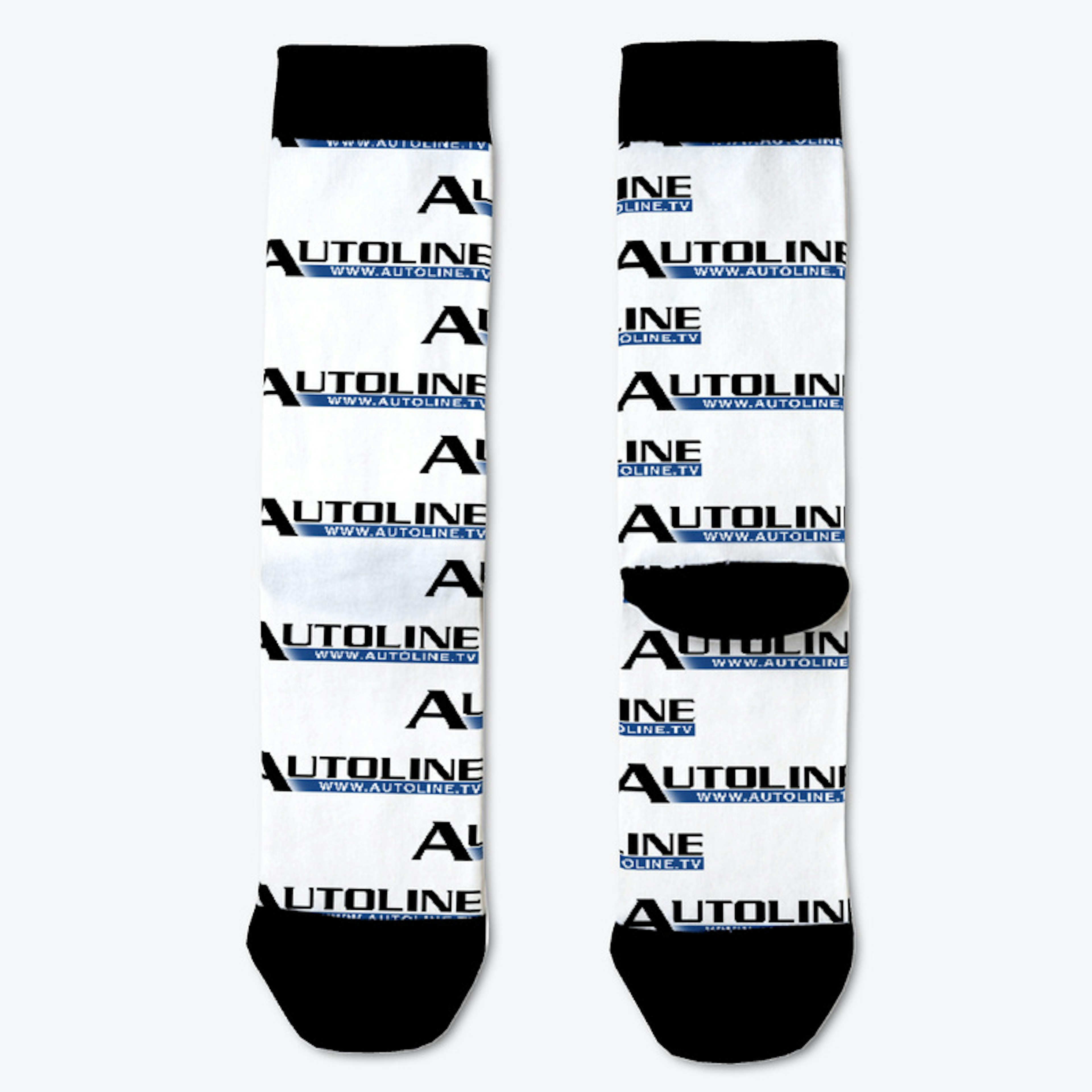Autoline.tv - Socks (White)